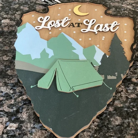 ASHLAND LOST AT LAST WALL DECOR NWT - Picture 4 of 6